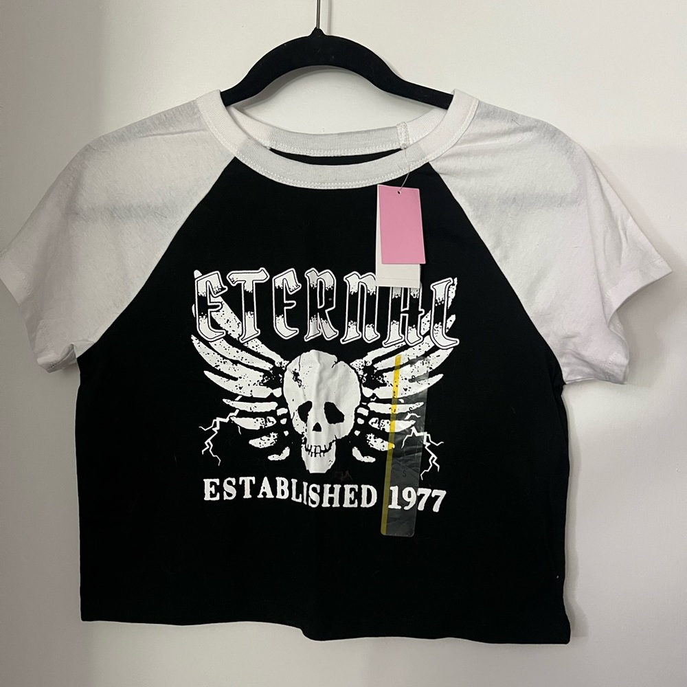 Skull Crop Top